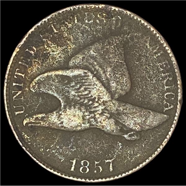 1857 Flying Eagle Cent LIGHTLY CIRCULATED