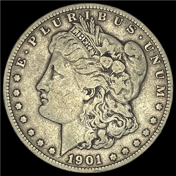 1901-S Silver Morgan Dollar LIGHTLY CIRCULATED