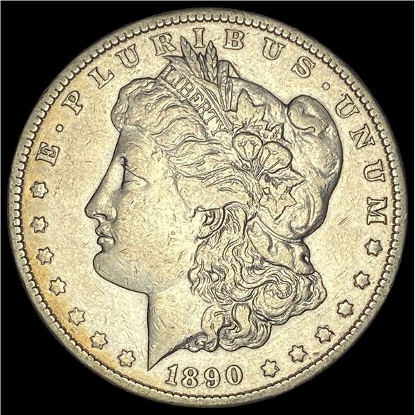 1890-S Silver Morgan Dollar CLOSELY UNCIRCULATED