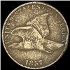 1857 Flying Eagle Cent NEARLY UNCIRCULATED