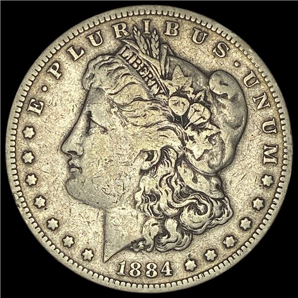 1884-S Morgan Silver Dollar LIGHTLY CIRCULATED