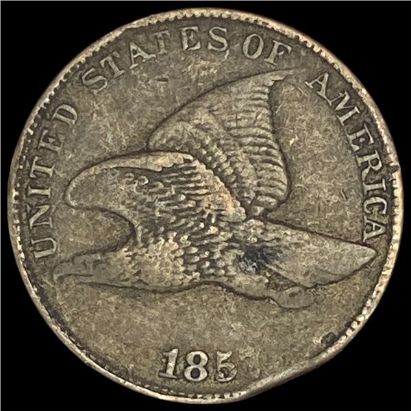 1857 Flying Eagle Cent NEARLY UNCIRCULATED