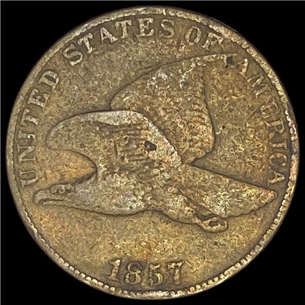 1857 Flying Eagle Cent LIGHTLY CIRCULATED