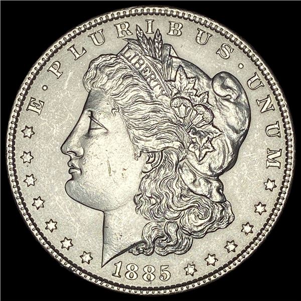 1885 Silver Morgan Dollar GEM BU
