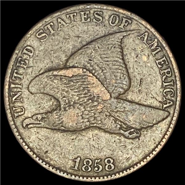 1858 Flying Eagle Cent LIGHTLY CIRCULATED