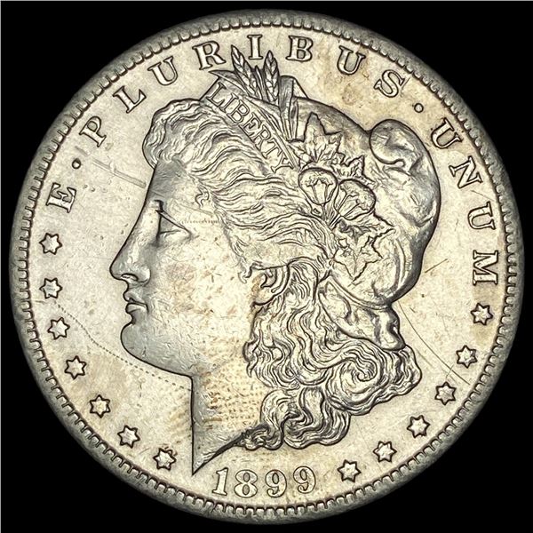 1899-S Silver Morgan Dollar CLOSELY UNCIRCULATED