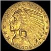 Image 1 : 1909-D Indian Head Half Eagle $5 Gold CLOSELY UNCIRCULATED