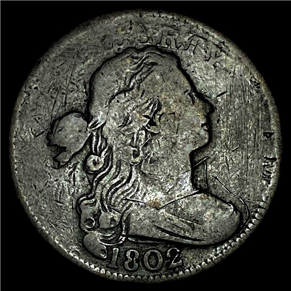 1802 Draped Bust Large Cent LIGHTLY CIRCULATED