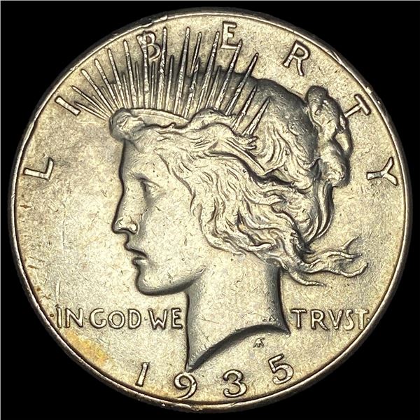 1935 Peace Silver Dollar CLOSELY UNCIRCULATED