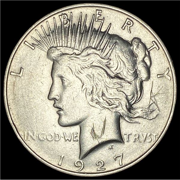 1927-D Silver Peace Dollar CLOSELY UNCIRCULATED