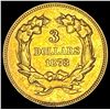 Image 2 : 1878 Gold $3 Indian Princess CLOSELY UNCIRCULATED