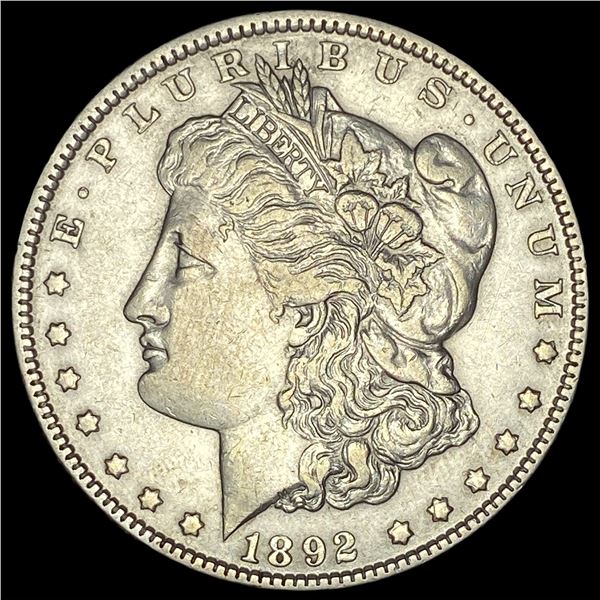 1892 Morgan Silver Dollar CLOSELY UNCIRCULATED
