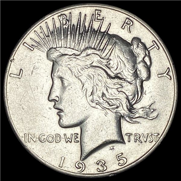 1935-S Silver Peace Dollar CLOSELY UNCIRCULATED