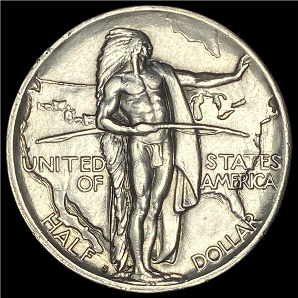 1926-S Silver Oregon Trail Half Dollar GEM BU
