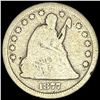 Image 1 : 1877-CC Seated Liberty Quarter NICELY CIRCULATED