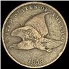 1858 Copper-Nickel Flying Eagle Cent LIGHTLY CIRCULATED