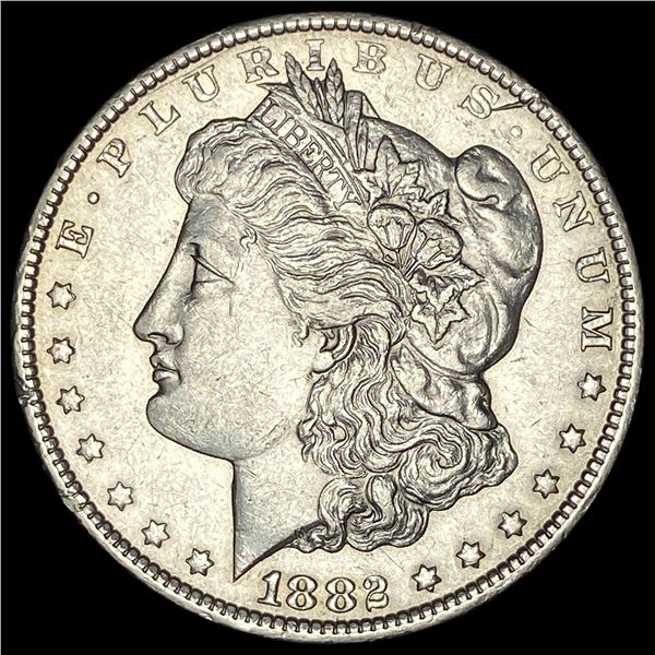 1882-CC Silver Morgan Dollar CLOSELY UNCIRCULATED