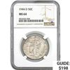 Image 1 : 1944-D Walking Liberty Half Dollar NGC MS64