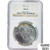 Image 1 : 1896 Morgan Silver Dollar NGC MS64