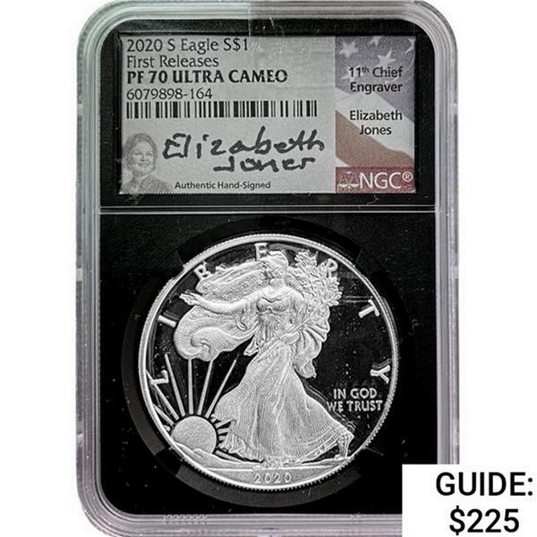 2020-S $1 Silver Eagle NGC PF70 ULTRA CAMEO