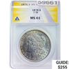 Image 1 : 1878 Morgan Silver Dollar ANACS MS61 7TF