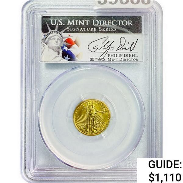 2013 $5 Gold Eagle PCGS MS70