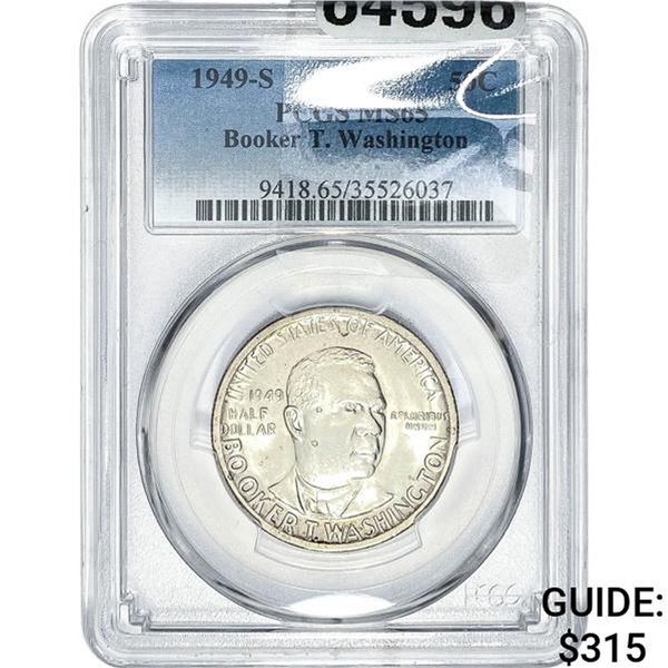 1949-S Booker T Half Dollar PCGS MS65