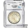 Image 1 : 1939 Canada George VI Silver $1 ICG MS62