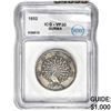 1852 Burma Myanmar Silver Kyat ICG VF30