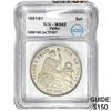 Image 1 : 1891/81 Peru Feliz Silver Sol ICG MS62