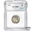 1936 Buffalo Nickel ICG MS65