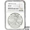 Image 1 : 1989 $1 Silver Eagle NGC MS69