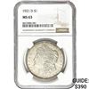 Image 1 : 1921-D Morgan Silver Dollar NGC MS63