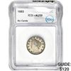 1883 Liberty Victory Nickel ICG AU58