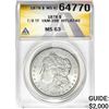 Image 1 : 1878 Morgan Silver Dollar ANACS MS63 7/8 TF VAM-39B HITLIST 40