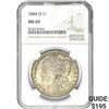 Image 1 : 1884-O Morgan Silver Dollar NGC MS63