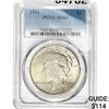 Image 1 : 1924 Silver Peace Dollar PCGS MS63