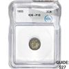 Image 1 : 1853 Silver Three Cent ICG F15