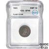 Image 1 : 1863 1C Civil War Token George Washington Wilson ICG EF45