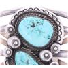Image 3 : Old Pawn Navajo Sleeping Beauty Turquoise Cuff