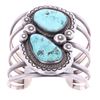 Image 4 : Old Pawn Navajo Sleeping Beauty Turquoise Cuff