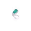 Image 2 : GIA 3.03ct Emerald VS2 Diamond & Platinum Ring