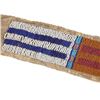 Image 4 : 19th-century Sioux Beaded Buffalo Hide Drop