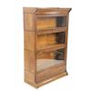 Image 7 : Ca. 1900-1910 Arts & Crafts Oak Barrister Bookcase