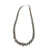 Image 1 : Old Pawn Navajo Pearls Stamped Graduated Necklace