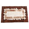 Image 1 : Premium Cowhide Professional Patchwork Rug Quilt