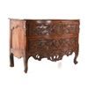 Image 4 : 18th C. French Provincial Louis XV Walnut Commode