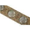Image 5 : 19th-century Comanche Concho Rattlesnake Belt RARE