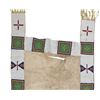 Image 17 : Ca. 1870 Sioux Beaded Buffalo Hide Saddle Blanket