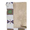 Image 22 : Ca. 1870 Sioux Beaded Buffalo Hide Saddle Blanket